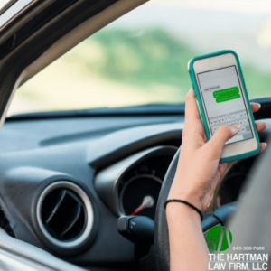 distracted driving injury lawyer frank hartman