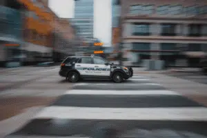 police car chase